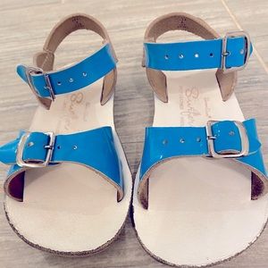 Size 9 blue patent Sun Sans